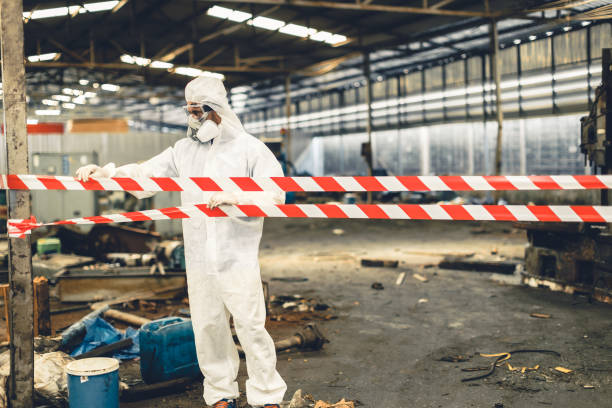 Professional Biohazard technician working in East Islip, NY